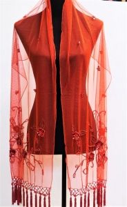 Beaded Shawl 6307-E